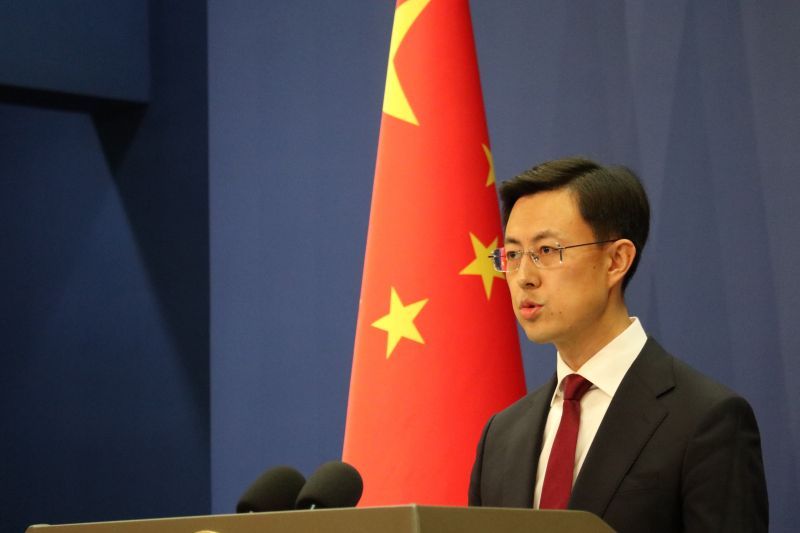 Juru Bicara Kementerian Luar Negeri Guo Jiakun Juru Bicara Kementerian Luar Negeri Guo Jiakun dalam konferensi pers di Beijing pada Selasa (7/1/2025). (ANTARA/Desca Lidya Natalia)