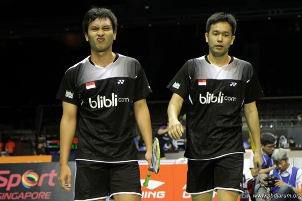 Demi Olimpiade Hendra Ahsan Ditarget Minimal 14 Turnamen iVoox Indonesia s